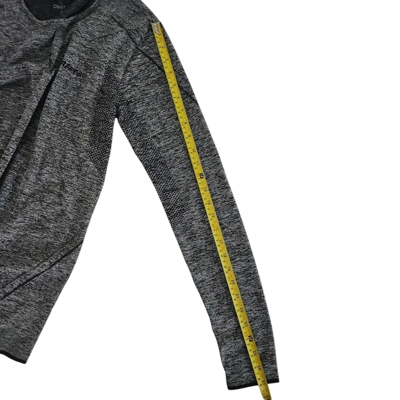 CRAFT Active Comfort Men's Long-Sleeved Thermal Underwear running gray medium - Picture 5 of 13